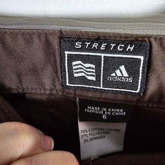 Adidas‎ Golf/Tennis Skirt-Brown-Women's 6 - Picture 3 of 6